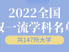 第二轮“双一流”建设高校及建设学科名单